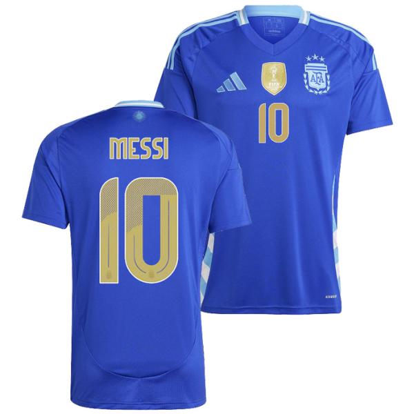 アディダス アルゼンチン代表 2010 ユニフォーム アウェイ 半袖 メッシ adidas ○アルゼンチン代表 2024 アウェイ 半袖 ユニフォーム No