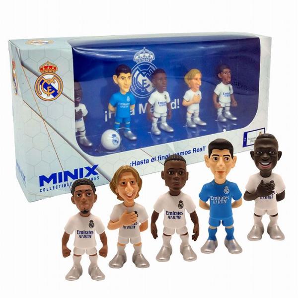 MINIX Figure Football Stars レアルマドリード 5体セット(7cm)