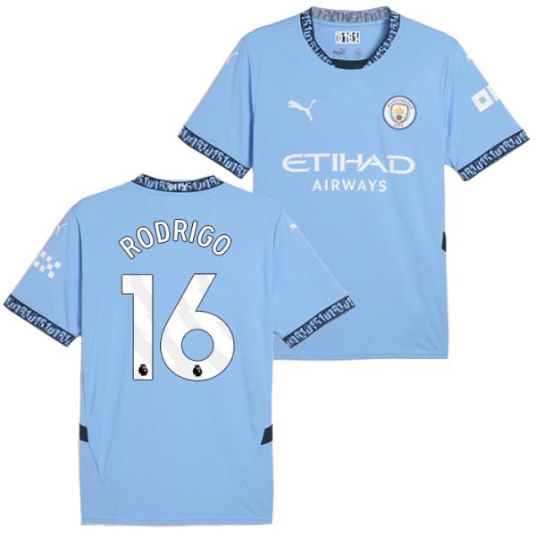値下げ 正規品 限定 マンチェスターシティ YOD ユニフォーム　ロドリ 16 PUMA ○マンチェスターシティ 24-25 ホーム 半袖 ユニフォーム