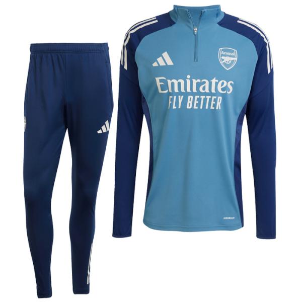 25-26 アーセナル トレーニングスーツ 上下セット adidas アーセナル 25-26 TIRO25 1/4 ZIPトレーニング トップ
