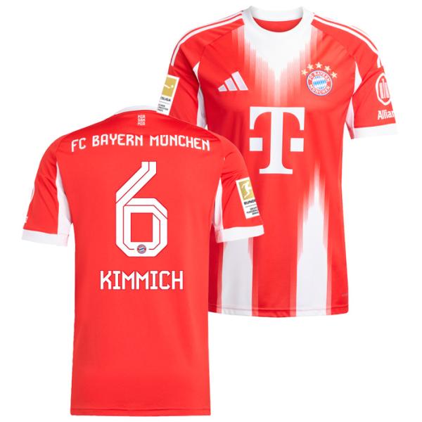 adidas（アディダス） ○バイエルンミュンヘン 25-26 ホーム 半袖