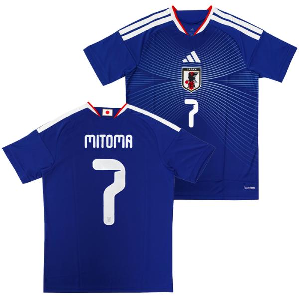 ●アディダス サッカー日本代表 2026 ホーム レプリカ ユニフォーム No.7 三笘 薫【adidas/アディダス】(KD3345/7M)
