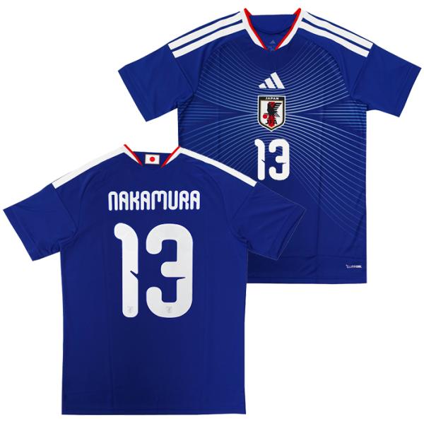 ●アディダス サッカー日本代表 2026 ホーム レプリカ ユニフォーム No.13 中村 敬斗【adidas/アディダス】(KD3345/13N)