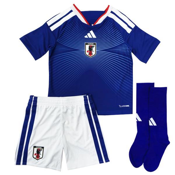 ●キッズ アディダス サッカー日本代表 2026 ホーム レプリカ ユニフォーム セット【adidas/アディダス】(JZ9676)