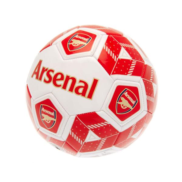 アーセナル オフィシャル ボール 3号球 HEX(観賞用) (レッド×ホワイト