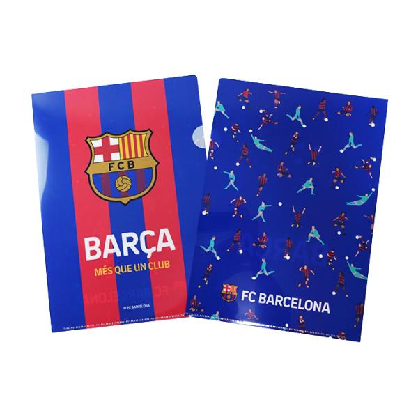 FCバルセロナ オフィシャル クリアファイル 2枚セット(BCN88055)