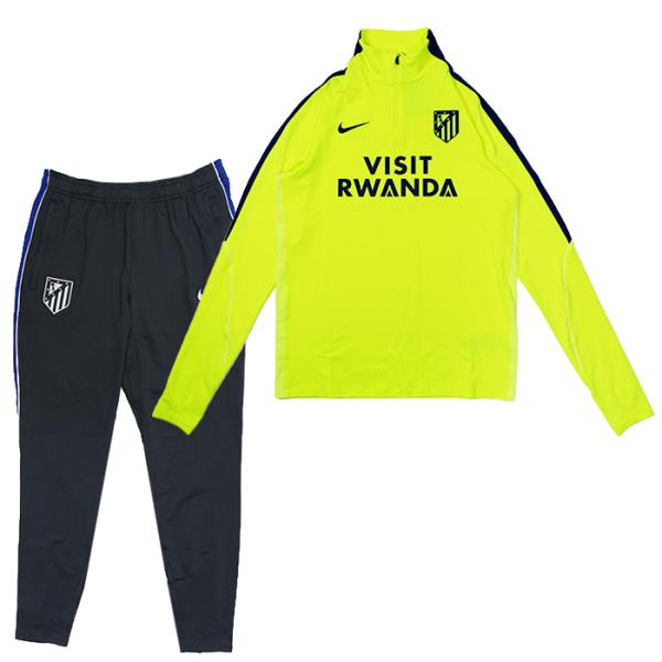 ●アトレチコマドリード 26-27 Dri-FIT Strike ドリルトップ＆KPZパンツ 上下セット(イエロー×ブラック)【NIKE/ナイキ】(II2770-702&II2794-010)