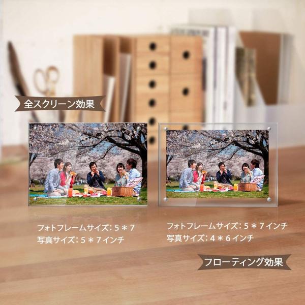 Lapeno 写真立て アクリルフォトフレーム フォトフレーム 賞状額 額縁 直営ストア ピクチャーフレーム 壁掛け可能 お洒落 フォトスタンド
