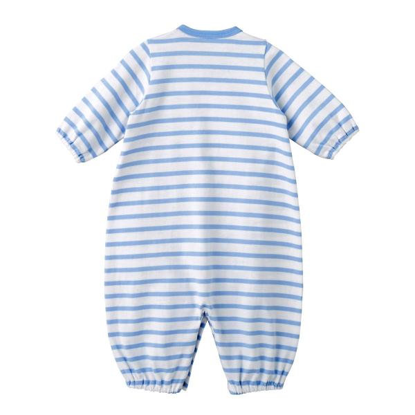 ミキハウス ホットビスケッツ Mikihouse ワンピース Hot 70 2606 612 Biscuits ツーウェイオール 70 2606 612 Hot 50cm ブルー Fチャレ本舗