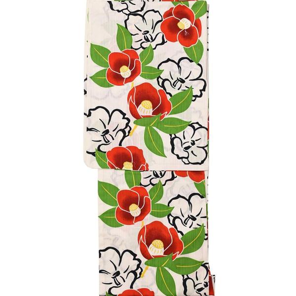 和ごころきもの屋 日本染めこだわり浴衣清涼感古典柄変わり生地 浴衣単品 綿ゆかた レトロモダン 大柄 特価キャンペーン Kykt131