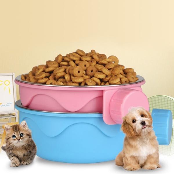 ペットボウル ハンガー 売れ筋ランキング ゲージ用 ペット食器 餌入れ ヘルスウォーターボウル 小動物用 犬 食器 猫 固定 うさぎ