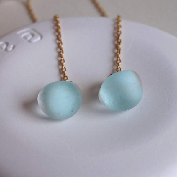 コロン として 可愛い ニュアンス のある色揃っています アメリカ 製 ハンドメイド ピアス ビーズ チェーン アメリ ドロップ の 公式ショップ ティア