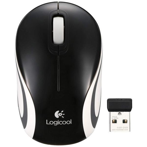 アウトレット品 Logicool ロジクール ワイヤレス M187bk ミニマウス ブラック