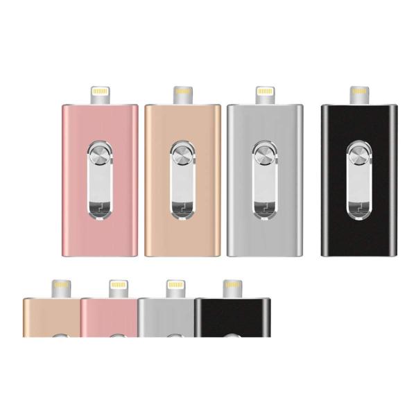 3 In 1 Otg Usbフラッシュドライブuディスクメモリスティックストレージアダプタiphoneのためのusbフラッシュドライブand 格安saleスタート