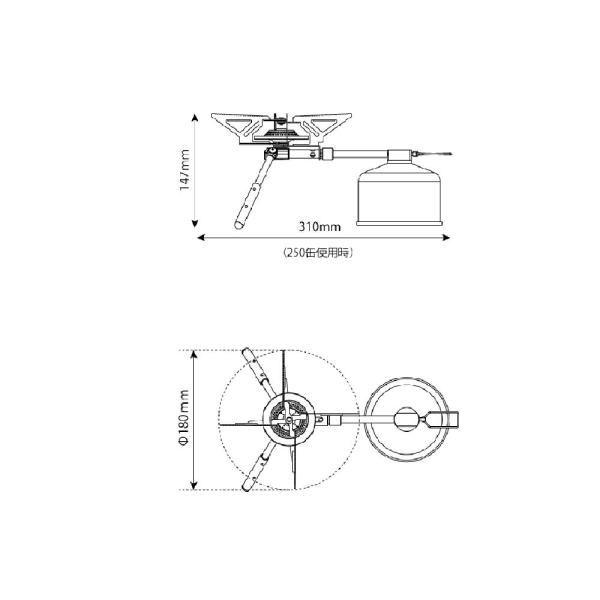 スノーピーク Snow Peak お洒落 ヤエン ストーブ Gs 370 レギ