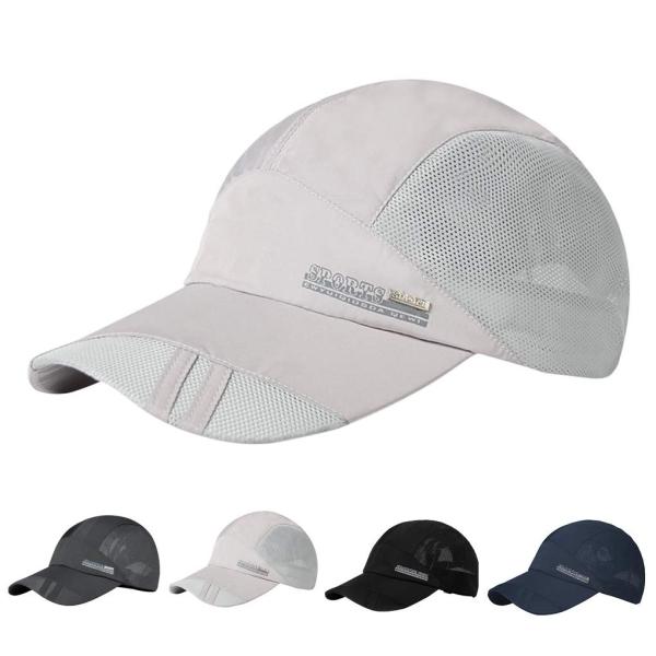 メッシュキャップ 野球帽 メンズ キャップ 帽子 無地 フリーサイズ ス 速乾性 日焼け止め かっこいい レインキャップ 紫外線対策 チープ 通気性