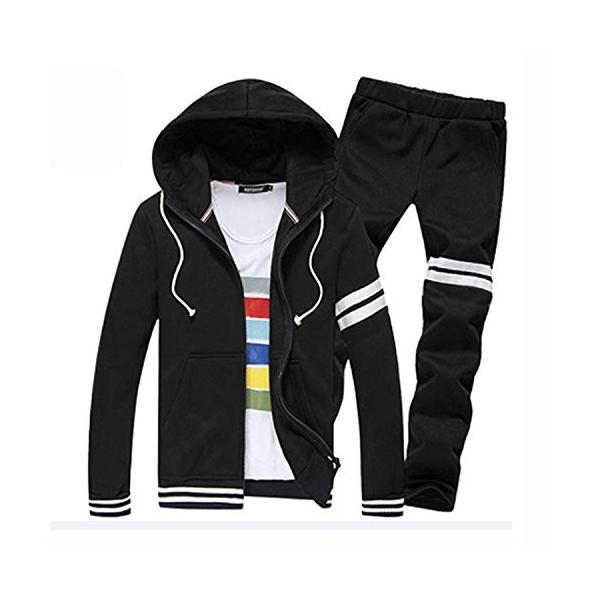 人気海外一番 Kmazn メンズ スウェット上下セット セットアップ ジップアップ パーカー フード付 ルームウ ぺアルック ジャージ レディース ライン