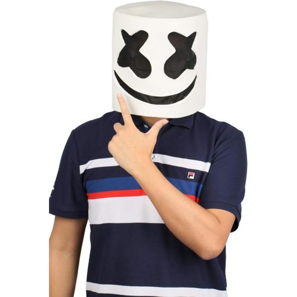 Xcoser マシュメロ マスク Marshmello コスプレ グッズ Dj マスク 人気商品 ライブ マスク ラテックス コスチューム Folkartgaleri Com