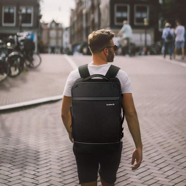 Inateck 40l 44l 限定価格セール 超大容量 旅行 リュック 1 キャリーオンラゲッジバックパック 180 開閉 盗難防止リュックサック メンズ