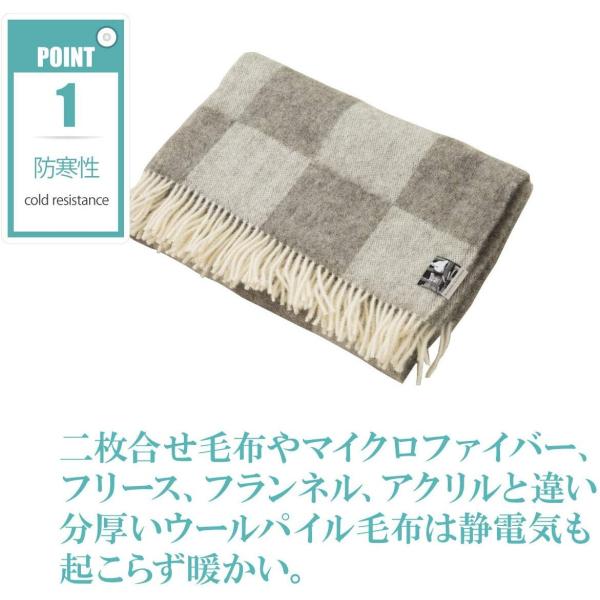 正規品 Silkeborg シルケボー ウール 毛布 チェック 柄 ハーフ 正規認証品 新規格 付き サイズ にも 対応 ひざ掛け フリンジ 85 130ｃｍ