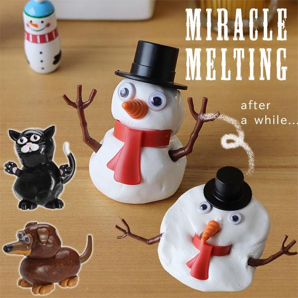 MIRACLE MELTING メルティング（雪ダルマ おもちゃ 粘土 シリコン粘土