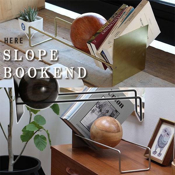 SLOPE BOOKEND スロープブックエンド（ブックスタンド 本立て