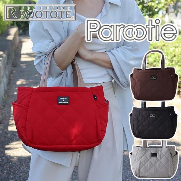 ルートート デリ パル―ティ キルト-C（ROOTOTE トートバッグ カバン 仕切り付き キルティング レディース はっ水 撥水）