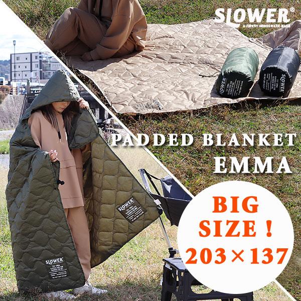 SLOWER PADDED BLANKET Emma パデット ブランケット エマ SLOWER PADDED BLANKET Emma パデット ブランケット エマ