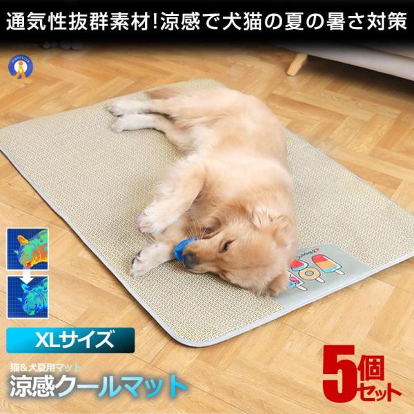 5�Z�b�g �y�b�g�p ���� �y�b�g�}�b�g �N�[���}�b�g XL�T�C�Y �x�b�h �� �L �Ђ��� �L �� �� ���� �y�b�g�}�b�g �⊴ �����΍� ��v ���x���� DOG9070-XL