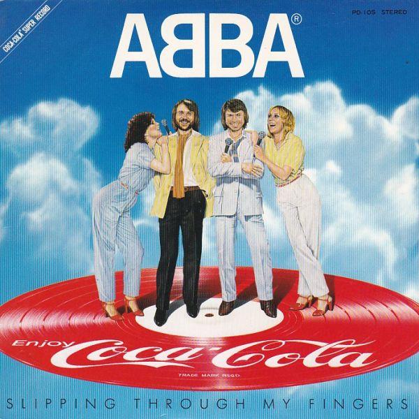 EPレコード ABBA (アバ) / SLIPPING THROUGH MY FINGERS (スリッピング