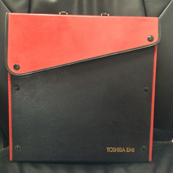 TOSHIBA EMI レコードケース アタッシュケース ビンテージ : レコード