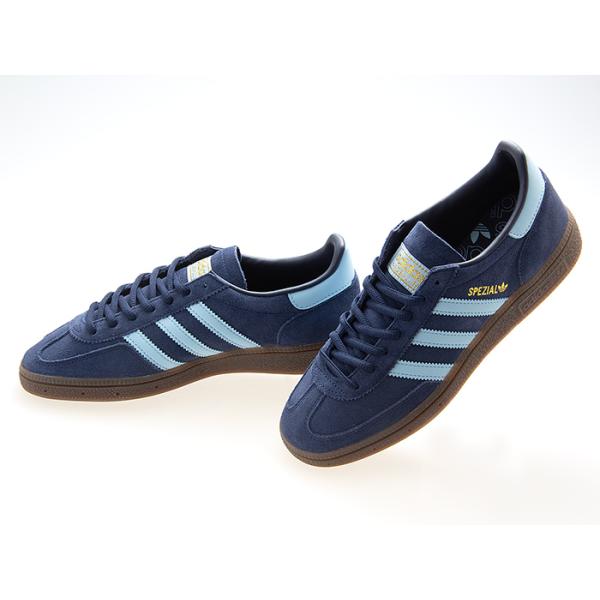 アディダス ADIDAS ORIGINALS HANDBALL SPEZIAL ハンドボール スペツィアル NAVY/CLEAR SKY/GUM ネイビー/クリアスカイ/ガム #BD7633
