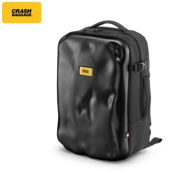 クラッシュバゲージ CRASH BAGGAGE ICONIC BACKPACK アイコニック バックパック リュック 鞄 バック ユニセックス BLACK ブラック #CB310-01