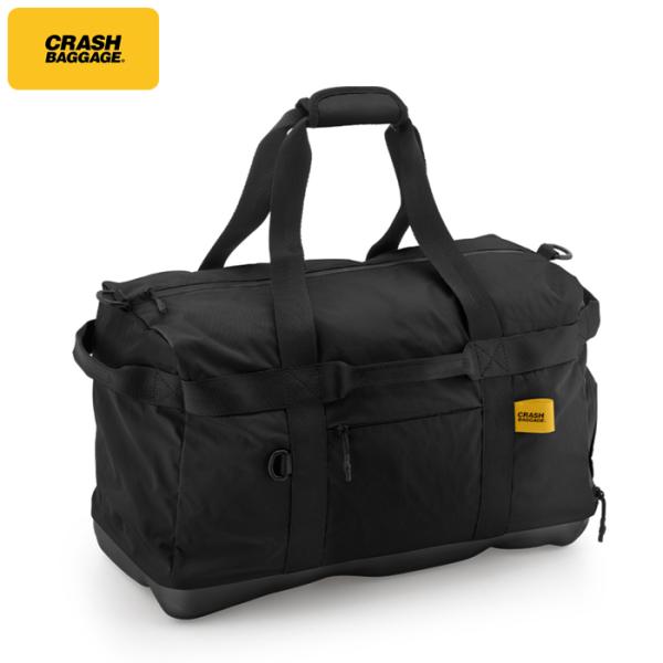 クラッシュバゲージ CRASH BAGGAGE HARD WEEKENDER DUFFLE NYLON BAG ハード ウィークエンダー ナイロン ダッフル バック BLACK ブラック 黒 #CB316-01