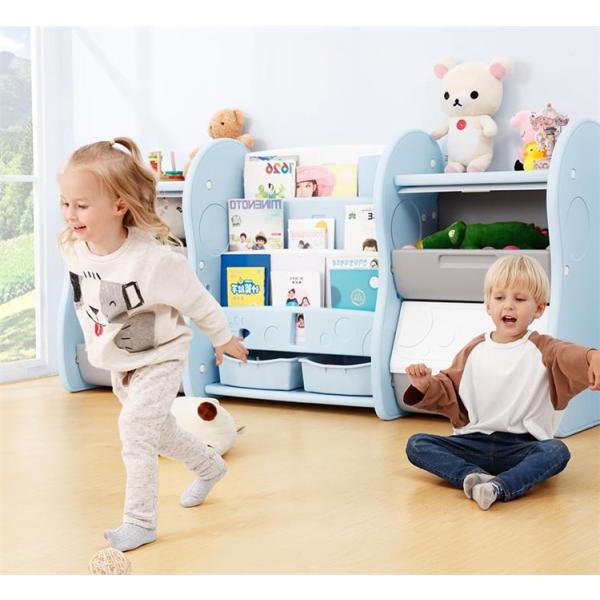 おもちゃ箱 整理 収納 多層赤ちゃん用本棚物置棚 家具 おもちゃ箱 絵本ラック 本棚 1 42 92cm 整理 収納 子供用本棚おもちゃ棚 Tg425 Tg425 フェディック 最安の