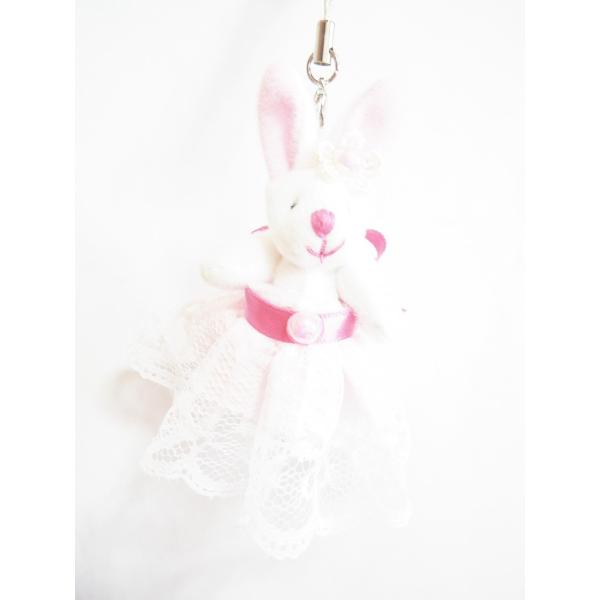 バレエ雑貨 オリジナル お洒落なうさぎのバレリーナ Lサイズのウサリーナ 携帯ストラップ No 3 バレエ 発表会 プレゼント お返し Buyee Buyee Japanese Proxy Service Buy From Japan Bot Online