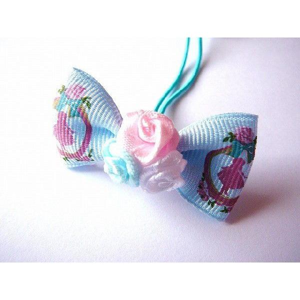 オリジナル ハンドメイド バレエ バレリーナ トリプル ローズ リボン ヘアゴム ブルー バレエ 発表会 プレゼント お返し Fee Du Lis 通販 Yahoo ショッピング