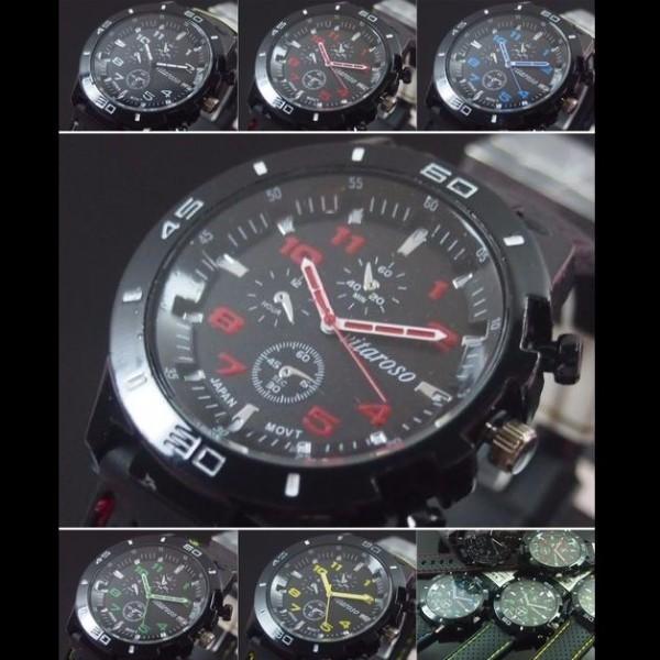 腕時計 メンズ ウォッチ スポーティーカジュアル人気クロノ調ラバーウォッチ腕時計メンズ Drem1046 フィールボーイ 通販 Yahoo ショッピング