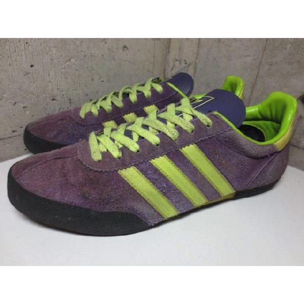 Adidas Shot アディダス ショット ローカットスエードスニーカー パープル 蛍光ライムイエロー Us 9 1 2 Buyee Buyee Japanese Proxy Service Buy From Japan Bot Online