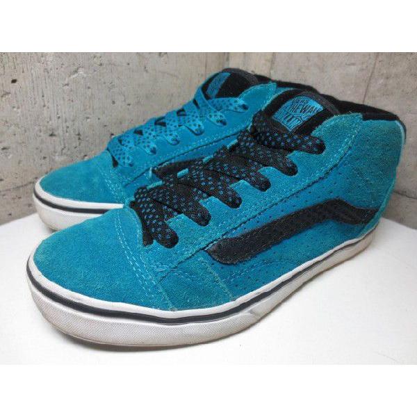 VANS NO SKOOL 2 MID /バンズ ノースクール ミッドカットスニーカー ターコイズブルー系