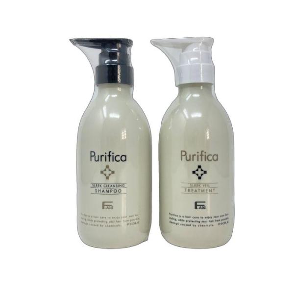 F.Aid Purifica シャンプー トリートメント スリーク セット FIOLE（フィヨーレ） 〈セット〉 Fエイド プリフィカ シャンプー