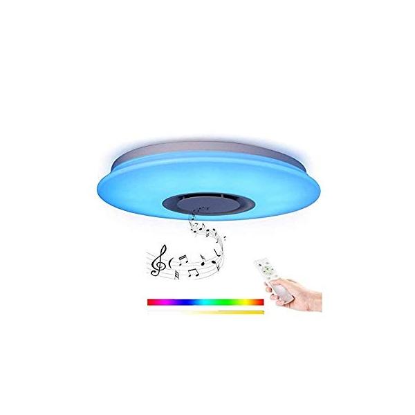 おしゃれ Led シーリングライト 最大光量の明るさ 開店祝い 調光調色型 内蔵bluetoothスピーカー リモコン付き 天井 照明器具 天井照明