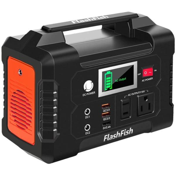 Flashfish ポータブル電源 大容量 小型発電機 mah 151wh 新作通販 1w Dc 瞬間最大250w Ac 0w