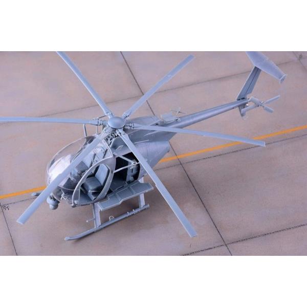 キティホークモデル 1 35 Ah 6m 最新 Mh 6m フィギュア6体 プラモデル W リトルバード Kitkh