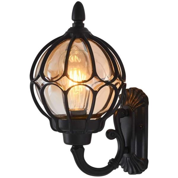 Injuicy 屋外 照明 玄関 外灯 無料 レトロ おしゃれ 玄 アンティーク風 玄関ポーチ ポーチライト ウォールライト 防水ブラケットライト