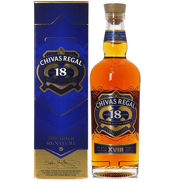 シーバスリーガル（CHIVAS REGAL） ウイスキー 18年 40度 並行 箱付