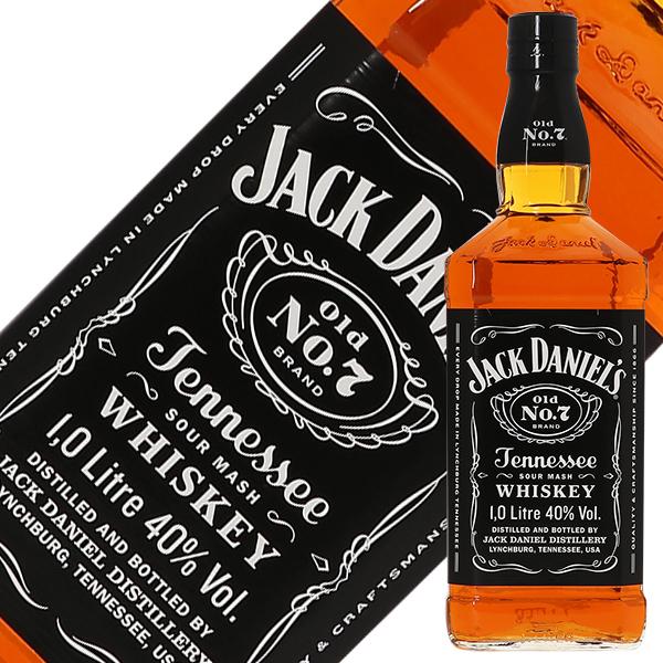 ウイスキー ジャックダニエル ブラック 40度 正規 箱なし 1000ml バーボン 洋酒
