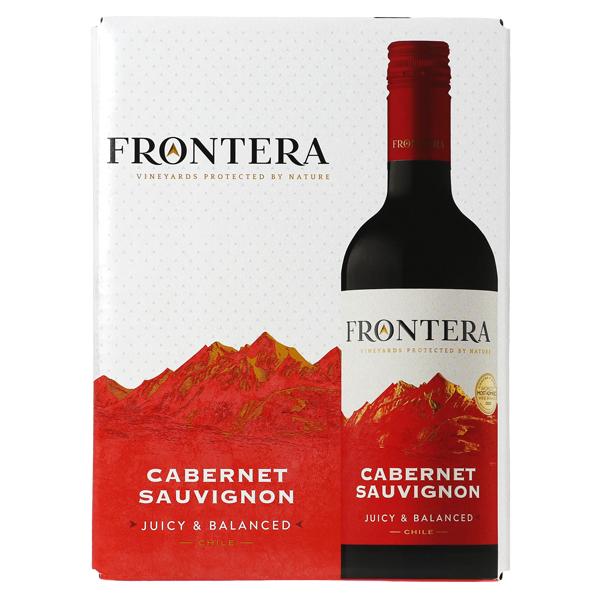 他サイト： 赤ワイン チリ フロンテラ ワインフレッシュサーバー カベルネ ソーヴィニヨン BIB 3000ml 箱ワイン 包装不可 同一商品に限り1梱包4個までの商品画像