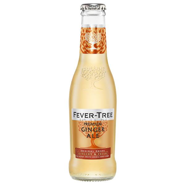 炭酸水 フィーバーツリー プレミアム ジンジャーエール 瓶 200ml 1ケース 24本入り 割り材 ソーダ 包装不可 他商品と同梱不可