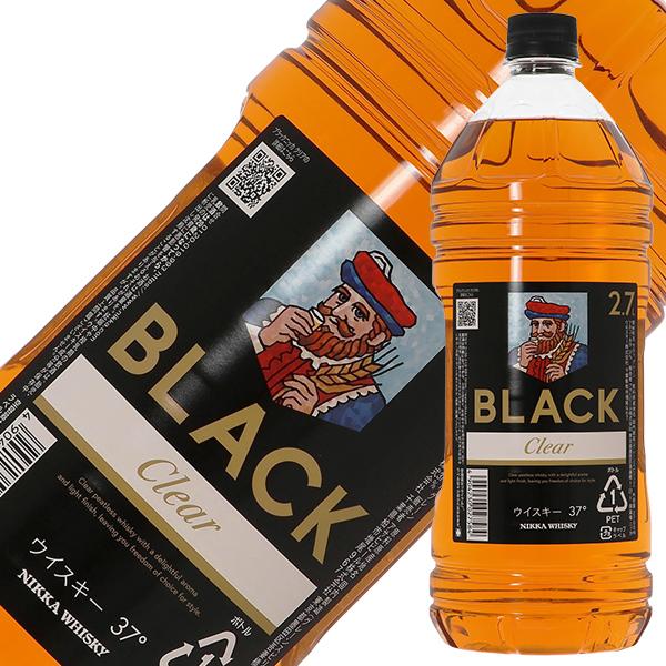 他サイト： ウイスキー ブラックニッカ クリア 37度 2700ml（2.7L） ペットボトル 洋酒 包装不可の商品画像